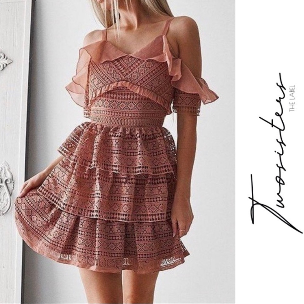Elegant Ruffle Summer Dress